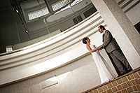 Wedding photograph of Marie and Guy taken at the Tate gallery in St Ives