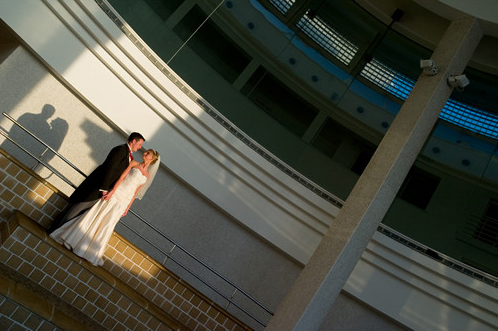 Wedding photography at St Ives Tate gallery