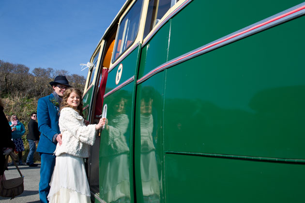 wedding transport in Cornwall King Harry Coaches