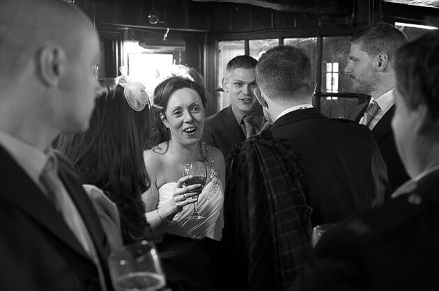 bridal group photographed by reportage Cornwall photographer Pervaiz Shah