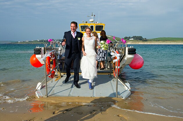 Cornwall photographers Wedding by the sea Padstow Cornwall 