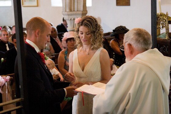 wedding photographer photographs weddings at Hayle in Cornwall