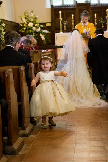 What a cute bridesmaid