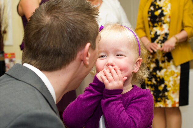 reportage photography captures natural expressions of wedding guests of all ages