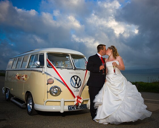 VW campervan photography in Cornwall by Shah Photography